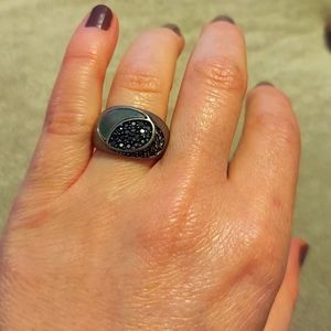 Lia Sophia Statement Ring Size 8
